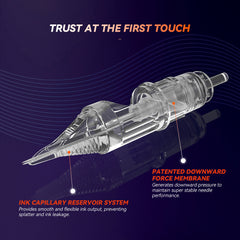 AWE Series Tattoo Needles – Round/Curved Magnum (RM),20pcs