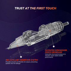 AWE Series Tattoo Needles – Long Round Shader (RS-L),20pcs