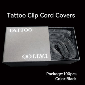 Disposable Tattoo Clip Cord Covers (blue-100pcs)