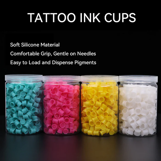 Disposable Silicone Tattoo Pigment Cup (300pcs)