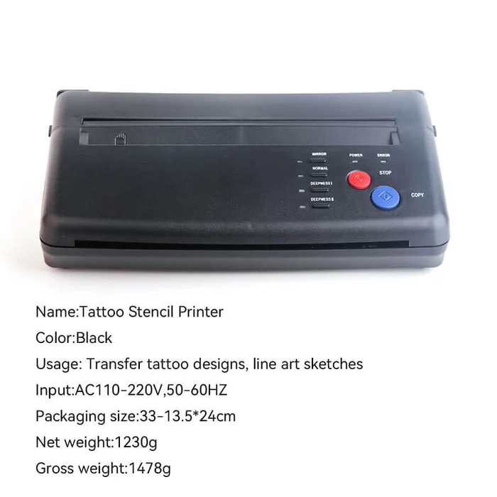 Tattoo Transfer Stencil Machine