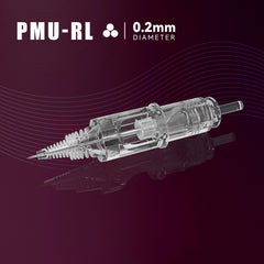T&T PMU RL 0.20mm tattoo needle cartridges for bold lip fills ombre brows and scalp micropigmentation

