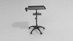 Adjustable Salon Tray Cart with Storage